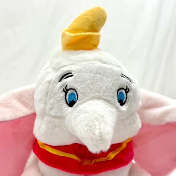 Disney Store Japan 10" White Dumbo Plush Toy Tag Attached - Picture 2 of 11